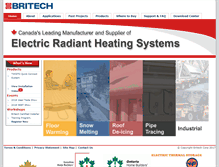 Tablet Screenshot of britech.ca